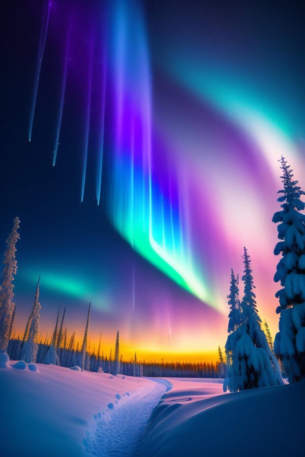 фотки северного сияния