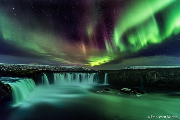 водопад годафосс исландия