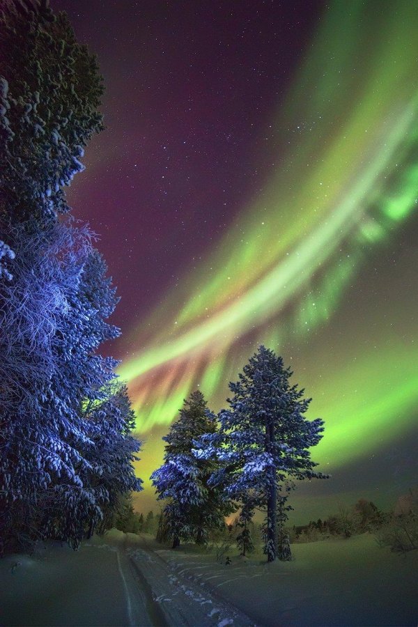 северная сияние