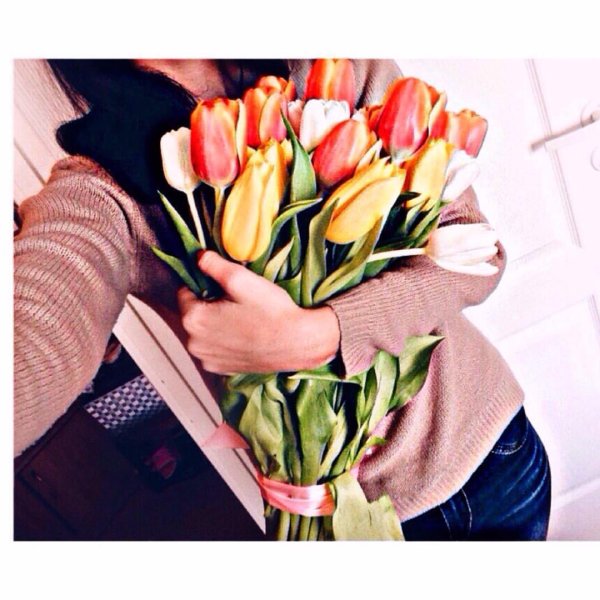 букет тюльпан