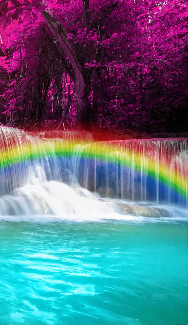 водопад рейнбоу