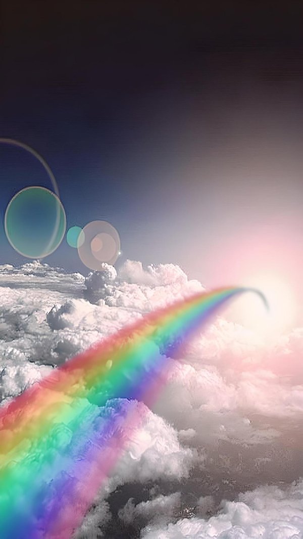 красивая радуга