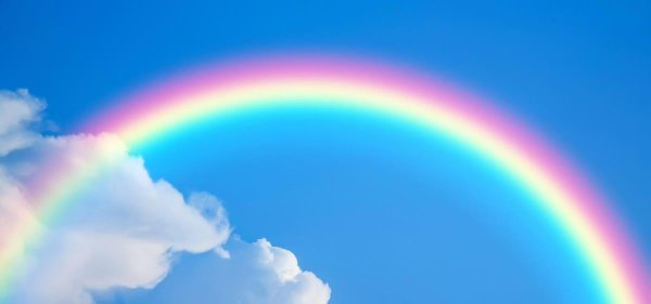 радуга красивая