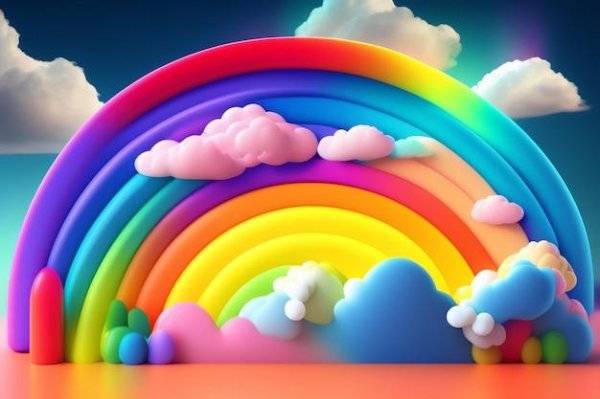 цвета радуги