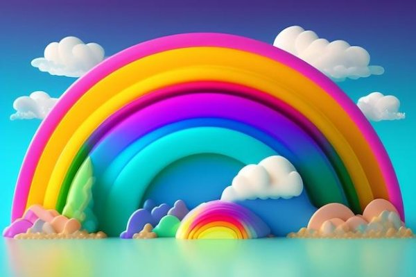 цвета радуги