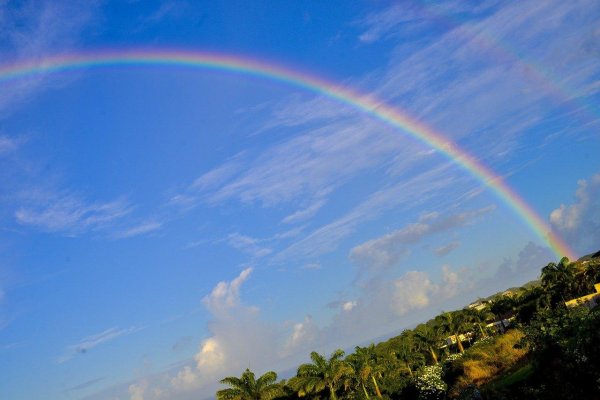 красивая радуга