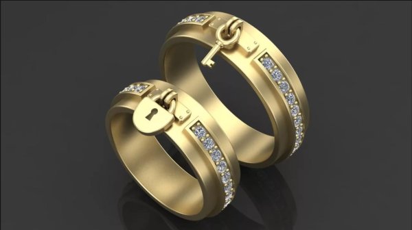 оригинальные обручальные кольца