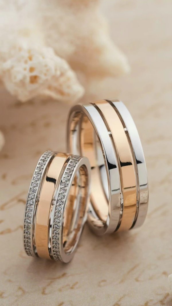 парные обручальные кольца