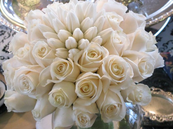 роза венделла в свадебном букете