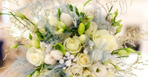 свадебные букет