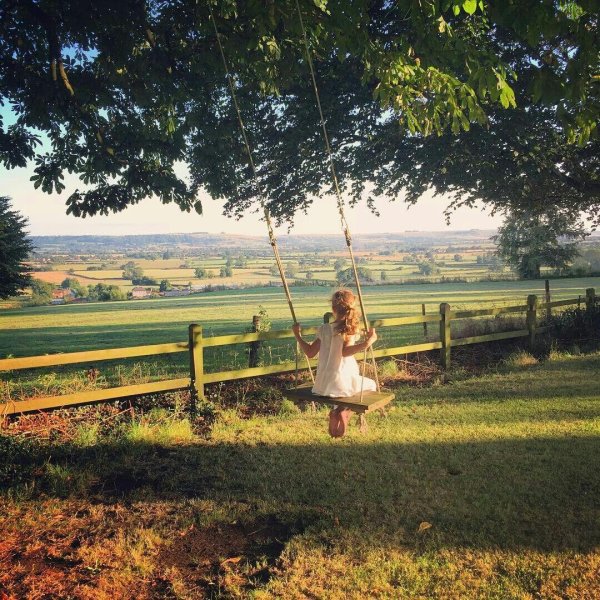 пейзаж сада