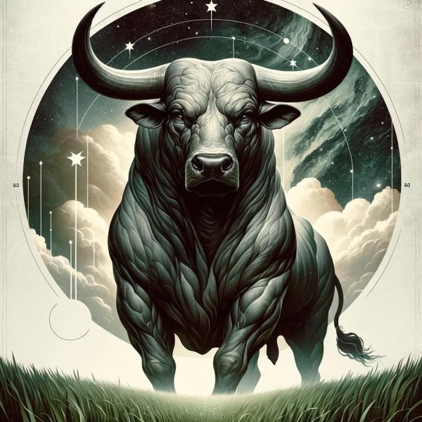 бык красивый