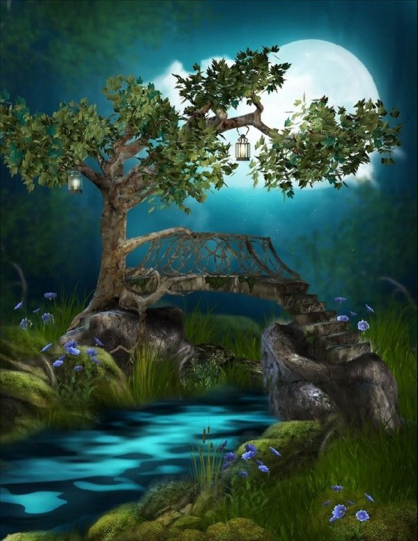 сказочное озеро