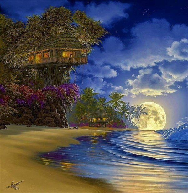 сказочное море