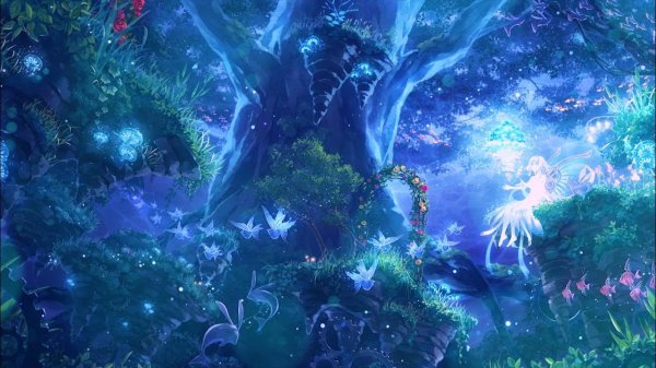 магический лес