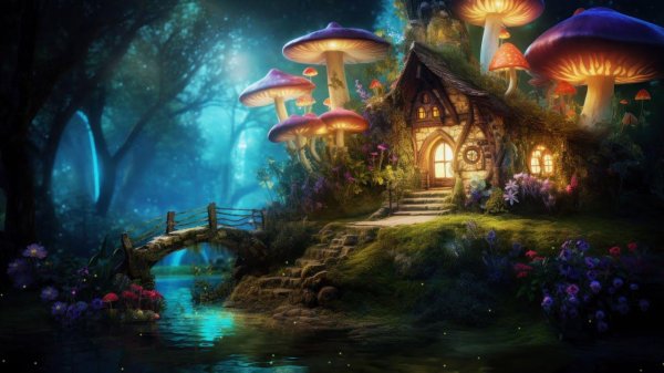 сказочные дома