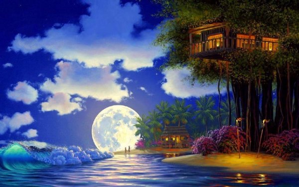 гавайский художник джон ол хогью