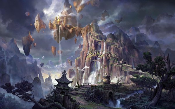 фэнтези пейзаж