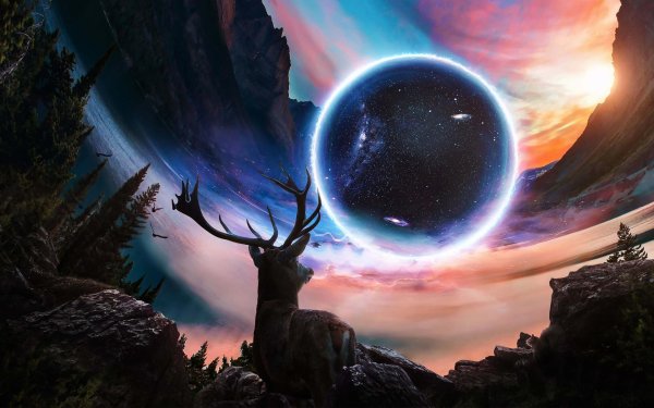 фантастический олень