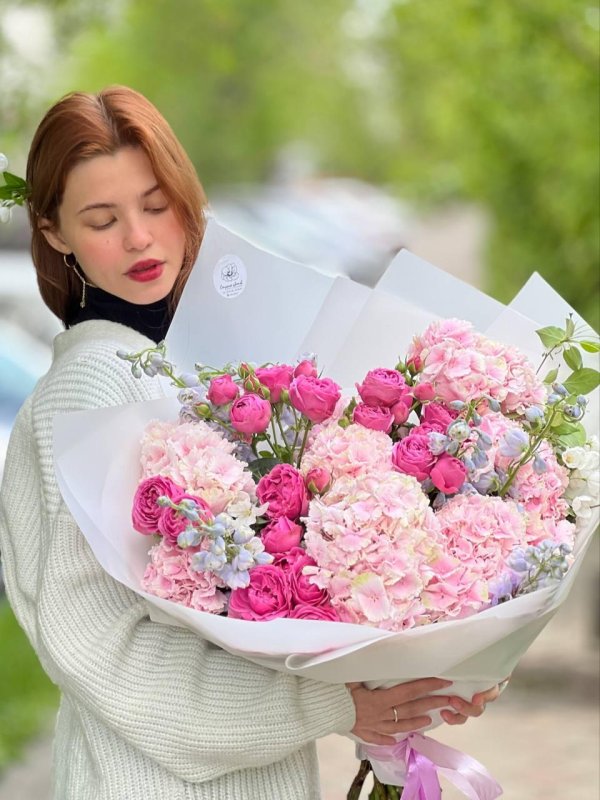 большие букеты