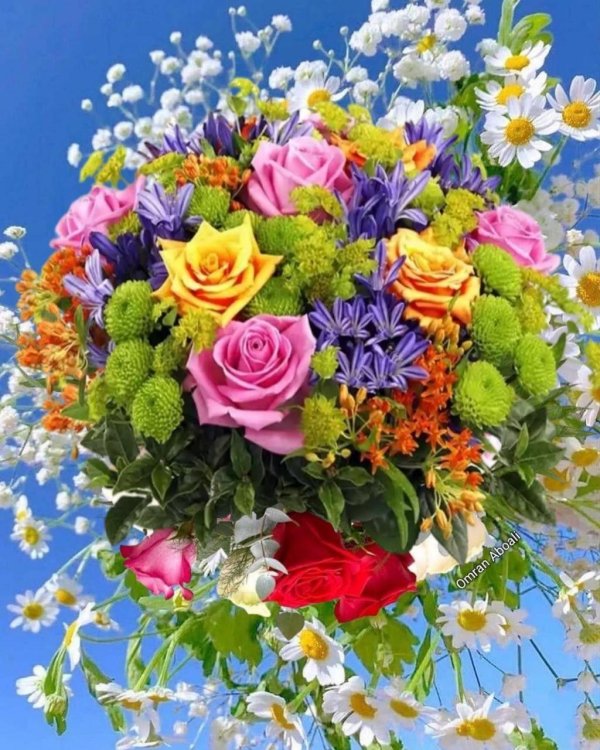 открытка красивая цветы