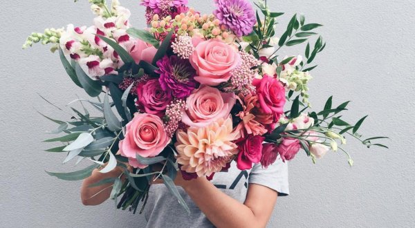 красивые современные букеты