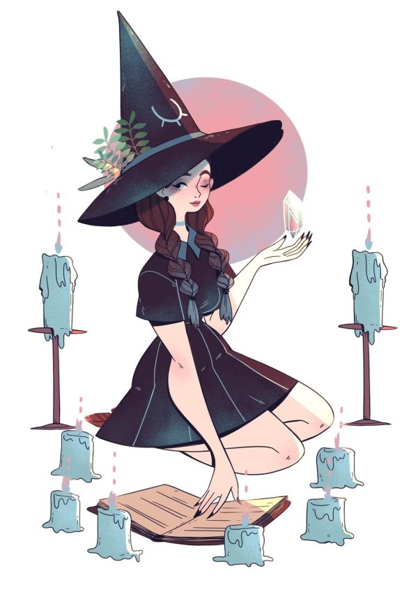 шляпа ведьмы референс