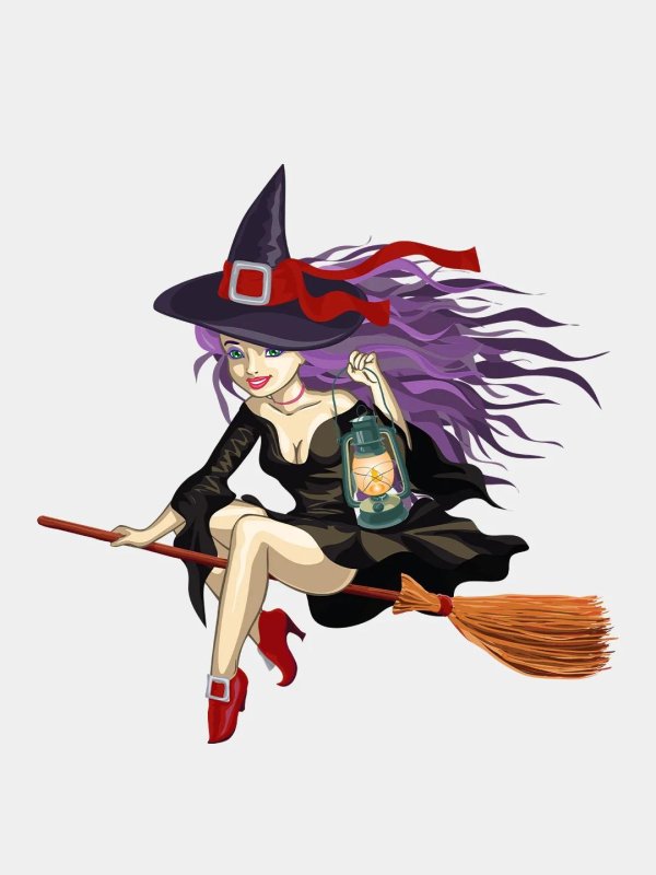лысак ведьма с летающей ведьмы