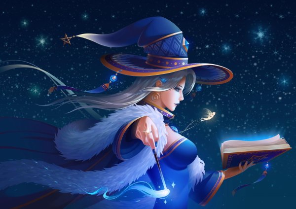 девушка волшебница