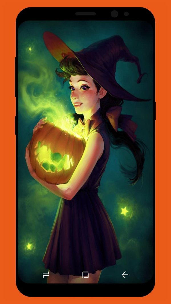 ведьма хэллоуин