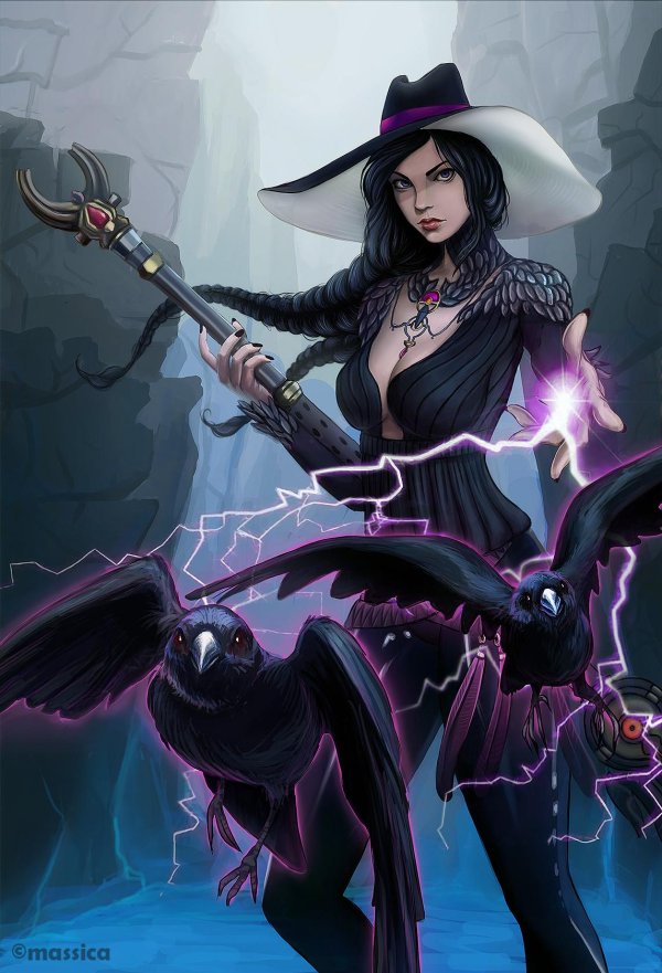 ведьма хаоса моргана