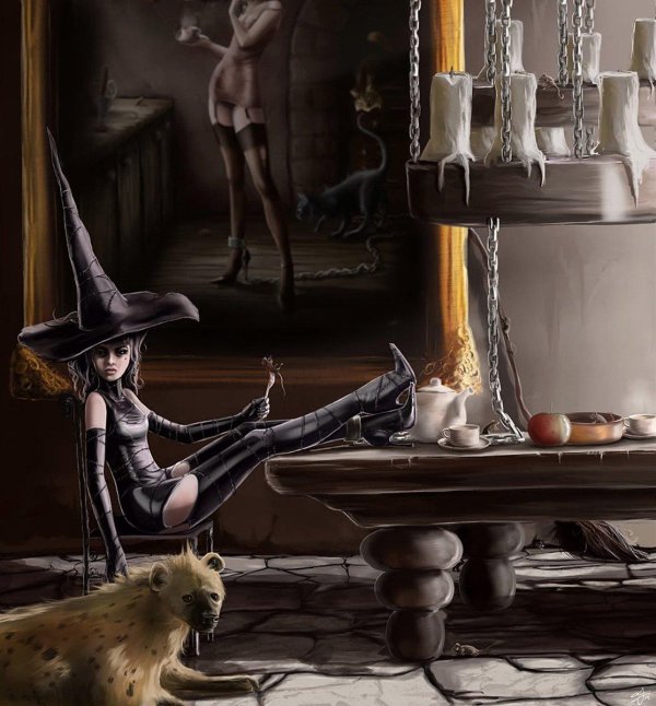 энди джонс ведьмы