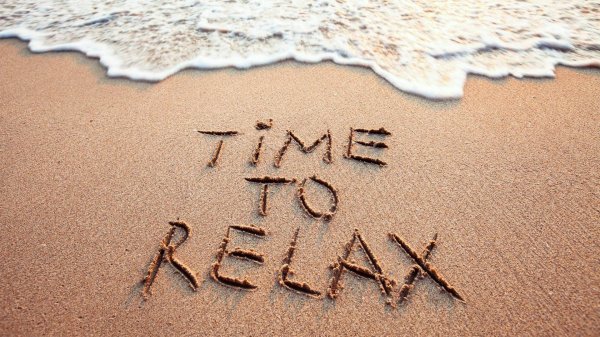 time to relax