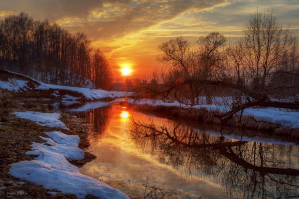 апрельский пейзаж