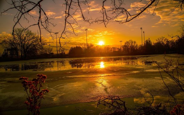 вечерние пейзажи