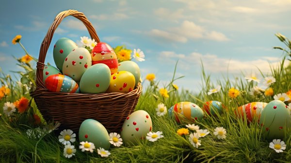 пасхальный фон