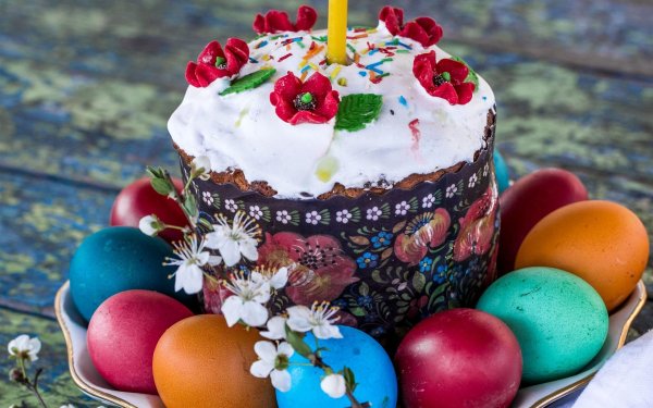 христос воскресе кулич