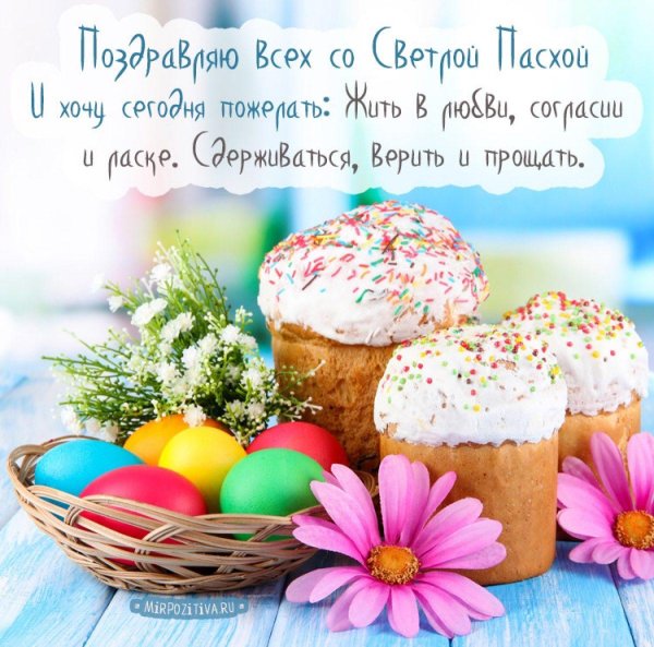 пасхальный кулич христос воскресе