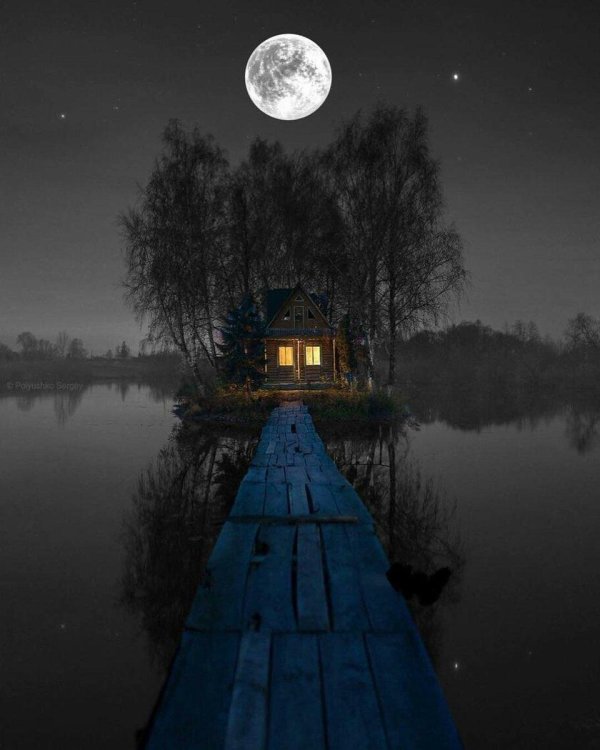 ночной пейзаж