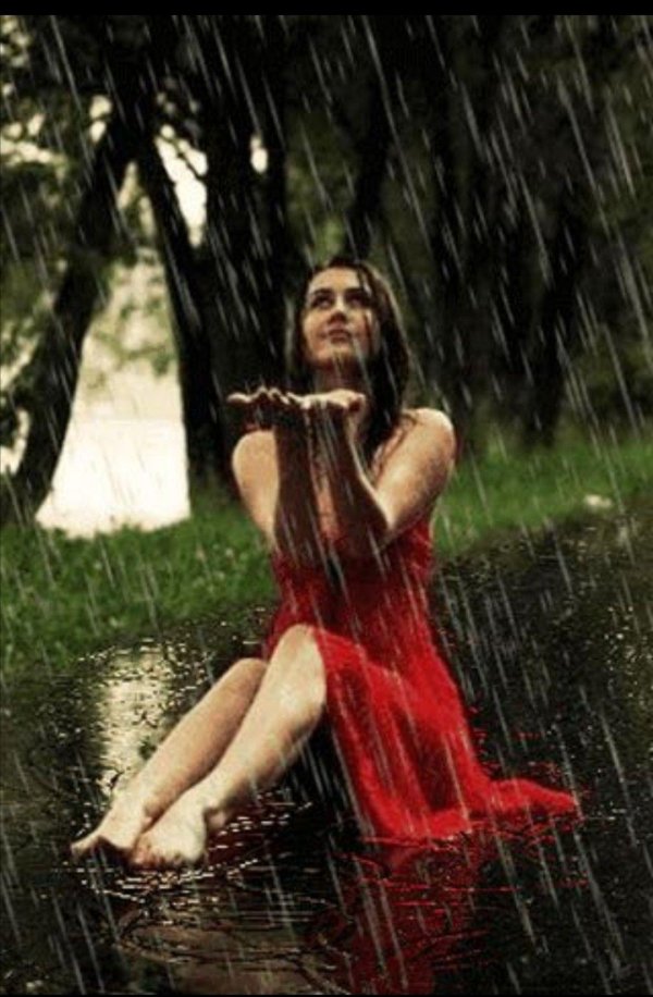 фотосессия под дождем