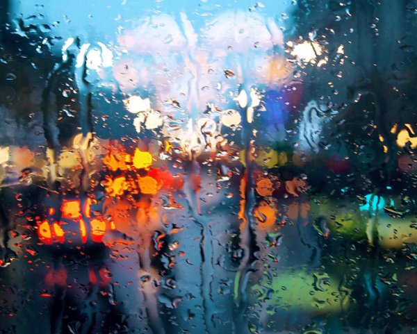 дождливый пейзаж