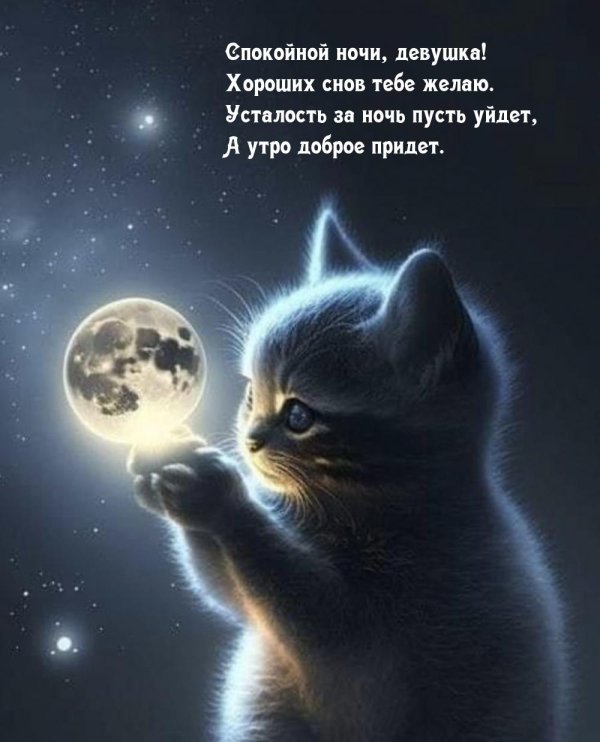 доброго вечера сладких снов