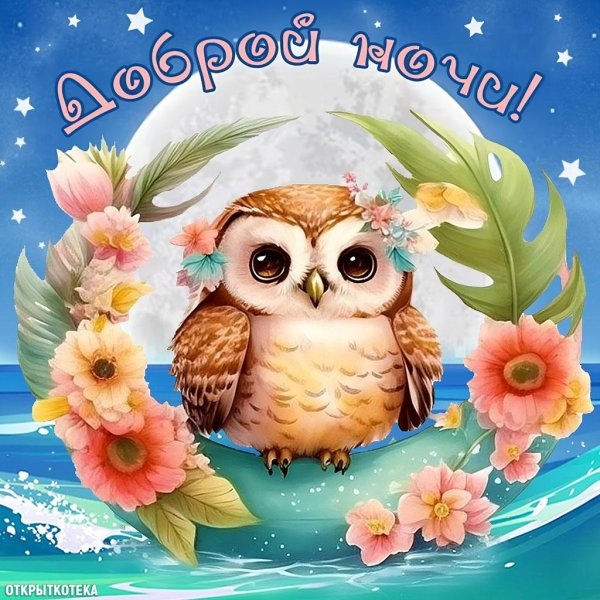 доброй ночи сова