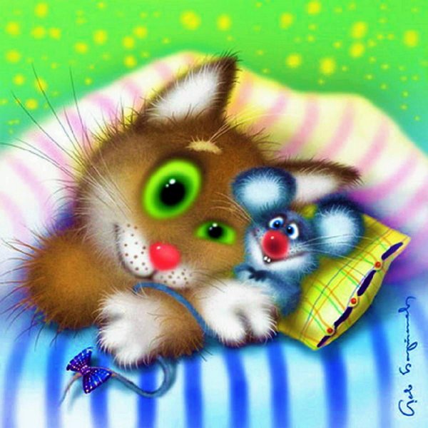 художник лев бартенев мышки