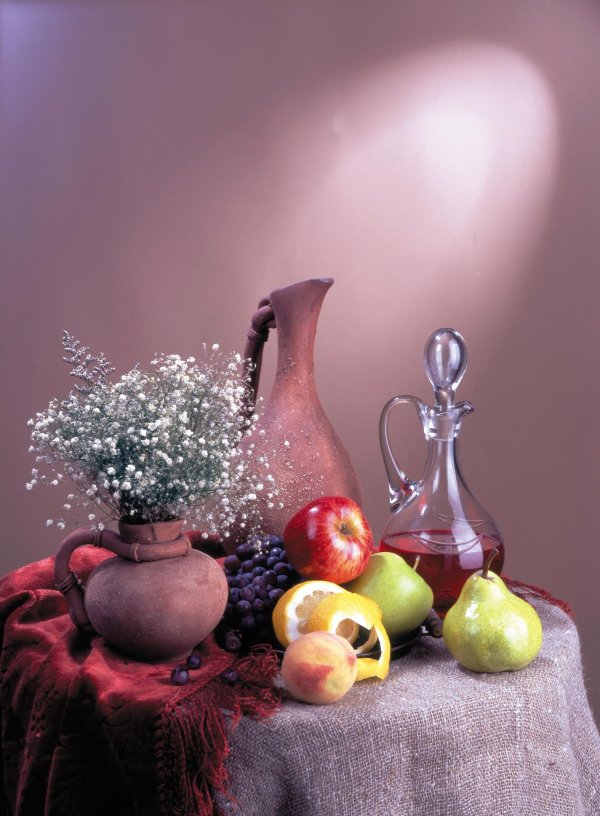 постановка натюрморт