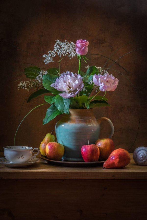 марина филатова пионы фотонатюрморты