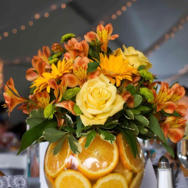 апельсин лимон