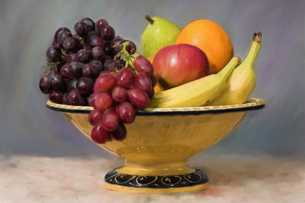 натюрморт с фруктами