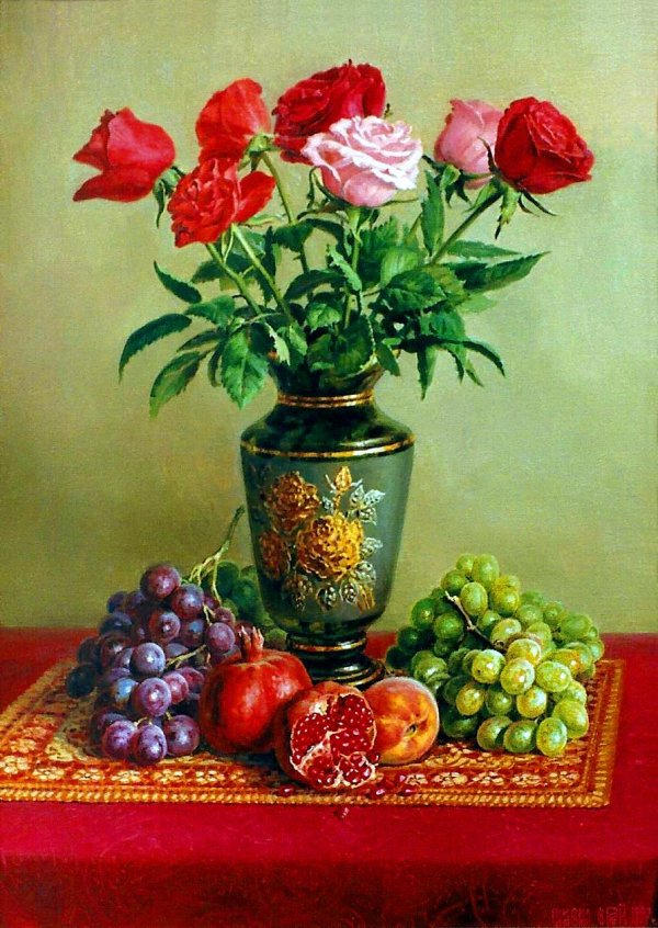 картины сергея панасенко натюрморты
