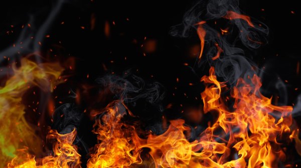 огненный фон